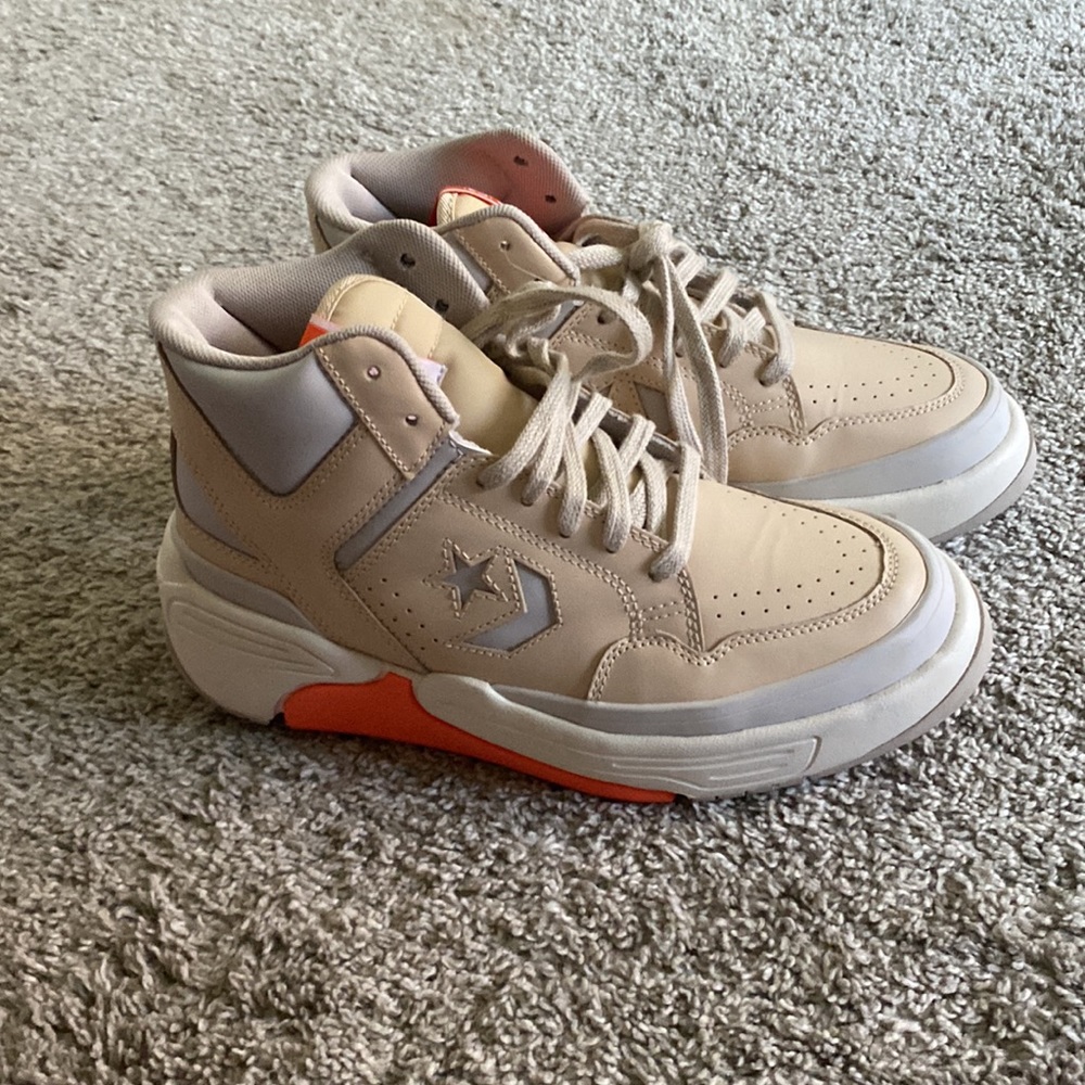 CONVERSE Beige Weapon CX Mid Sneakers
